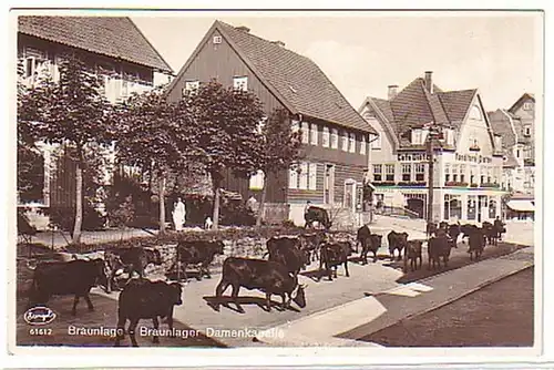 06562 Ak Braunlage Humor "Damenkapelle" 1929