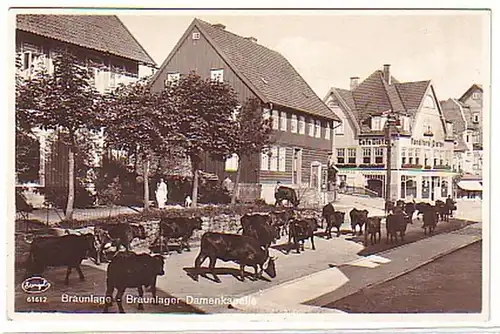 06562 Ak Braunlage humour "Chapelle des femmes" 1929