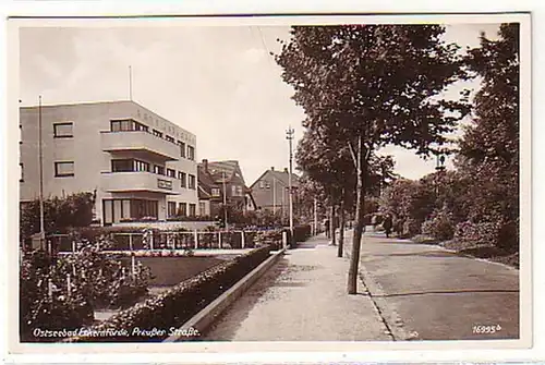 06522 Ak Ostseebad Eckernförde Preußer Straße um 1940