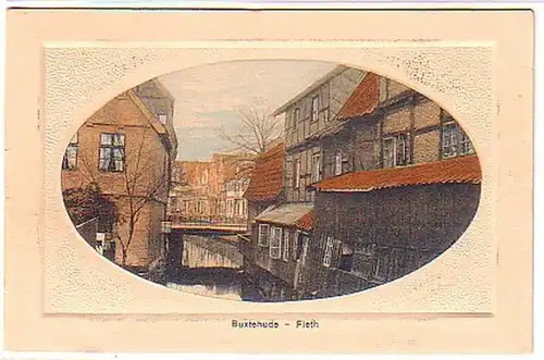 06512 Ak Buxtehude Basse-Saxe Fleth vers 1920
