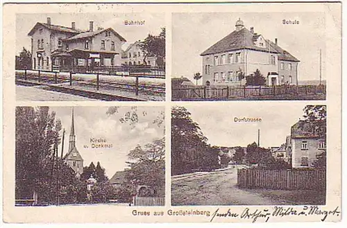 06477 Multi-image Ak Gruss de Grosssteinberg 1930
