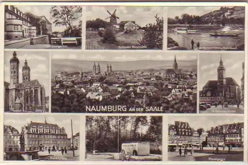 06471 Multi-image Ak Naumburg à la Salle vers 1930