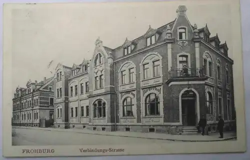 06439 Ak Frohburg Verbindungsstrasse Restaurant Bürgerhof 1914