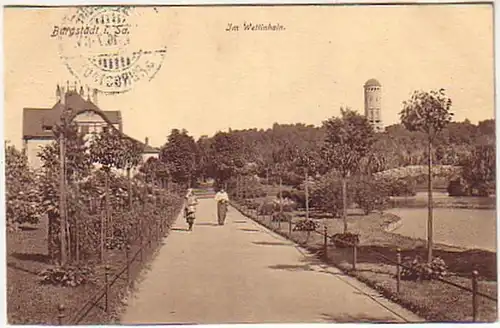 06327 Feldpost Ak ville de château à Sa. dans la ville 1916