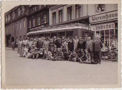 06322 Photo Altenburg? Boulangerie & café Wolf 1930
