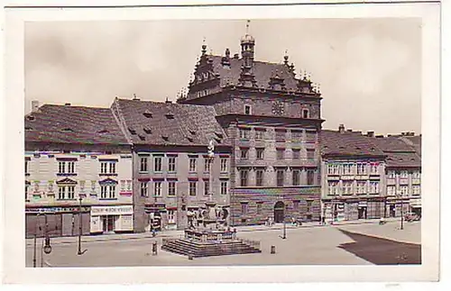 06302 Ak Pilsen Marktplatz 1940