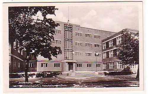 06293 Ak Insterburg Ville. Ecole professionnelle des filles vers 1940