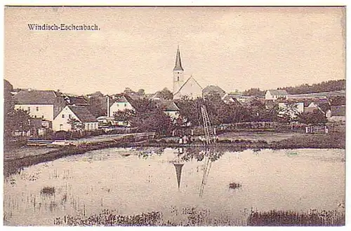 06224 Ak Windischeschenbach Totalansicht 1924