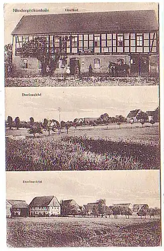 06215 Multi-image Ak Niederpickenhain Auberge 1928