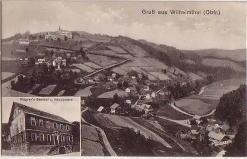06190 Ak Gruß aus Wilhelmthal Oberfranken um 1920