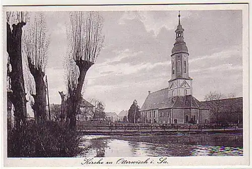 06189 Ak église à Ottervich en Saxe vers 1940