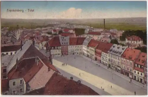 06158 AK Frankenberg-Totalansicht um 1920