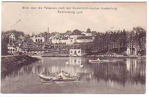 06148 Ak Deutschböhmische Ausstellung Reichenberg 1906