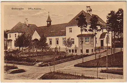 06096 Ak Grafenwöhr Bayern Offiziers Kasino 1926