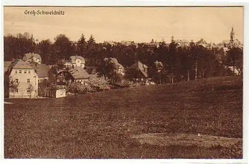 06069 Ak Gross-Schweidnitz in Sachsen 1928