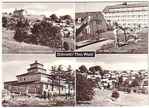 06012 Mehrbild Ak Schnett Thüringen FDGB Erholungsheim