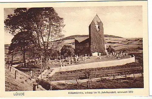 05987 Ak Lüdge Kilianskirche erbaut im 11. Jahrhundert