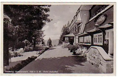 05985 Ak Feldberg Schwarzwald Hotel Schiffhof 1944