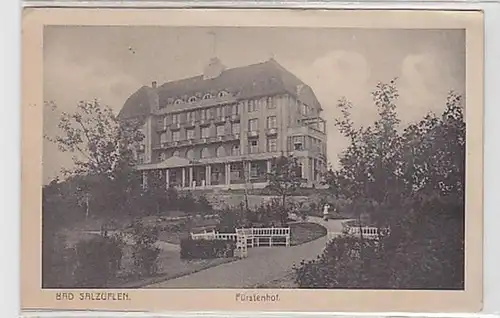 05982 Feldpost-Ak Bad Salzuflen Fürstenhof 1916