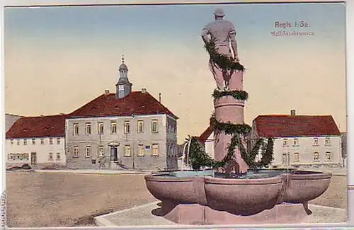 05967 Ak Regis in Sachsen Halbfassbrunnen um 1910