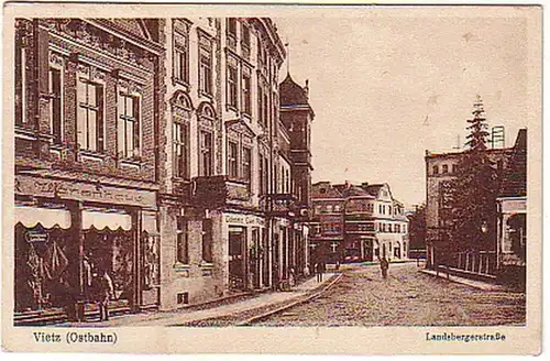 05945 Ak Vietz (Ostbahn) Landsbergerstrasse 1930