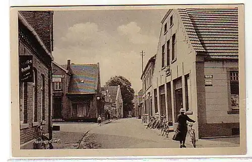 05923 Ak Aschendorf Strassenansicht um 1940
