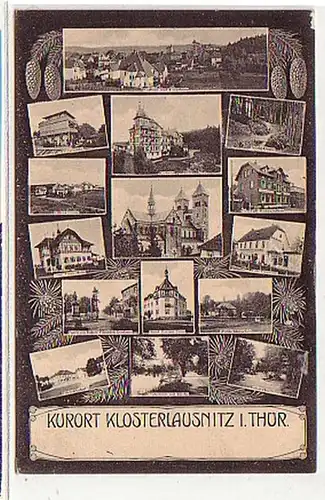 05922 Mehrbild Ak Kurort Klosterlausnitz in Thür. um1920