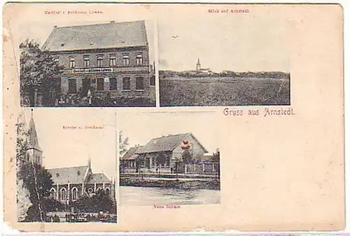 05911 Multi-image Ak Gruss d'Arnstedt vers 1900