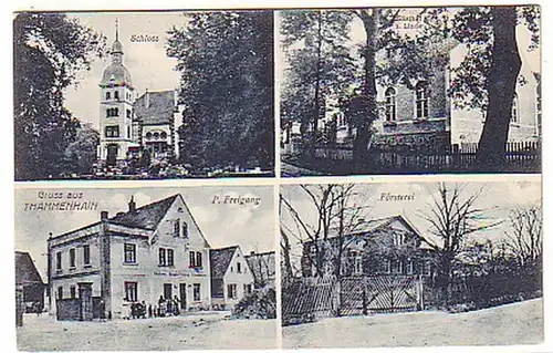 05856 Ak Salutation de Thammenhain Hostel, etc. vers 1920