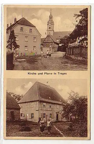 05845 Ak Église et paroisse à Trages près de Borna 1932