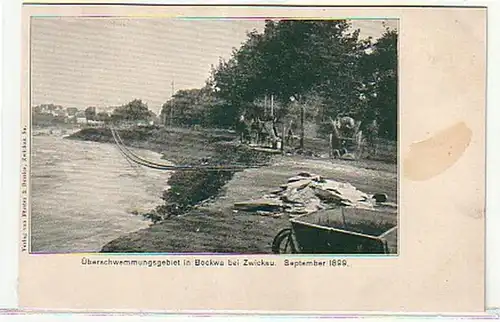 05803 Ak Überschwemmungsgebiet in Bockwa 1899