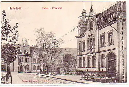 05802 Ak Hettstedt Kaiserliches Postamt 1908