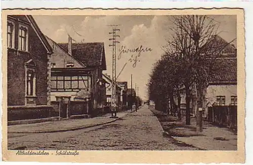 05776 Ak Althaldensleben Schulstrasse 1935