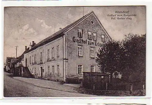 05774 Ak Altendorf Gasthof au tribunal de l'héritage 1924