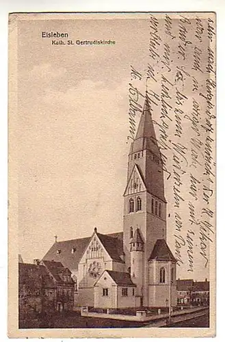 05773 Ak vie glacée St. Gertrudiskirche 1919