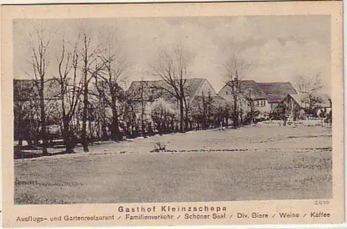 05751 Ak Gasthof Kleinzschepa um 1920