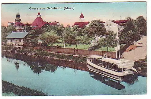 05699 Ak Gruß aus Grünheide (Mark) 1913
