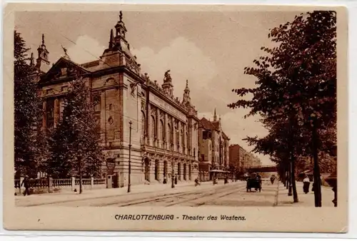 05610 Ak Charlottenburg Théâtre de l'Ouest 1911