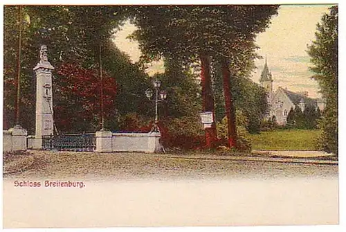 05587 Ak Schloss Breitenburg 1913