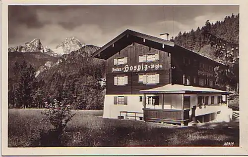 05586 Ak vacances Hospiz Berchtesgaden avec Watzmann
