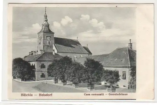 05581 Ak Helsdorf Septarbewergen Roumanie Maison municipale vers 1915