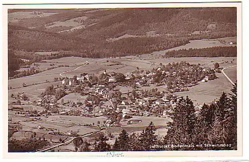 05563 Ak Luftkurort Bodenmais mit Schwimmbad 1941