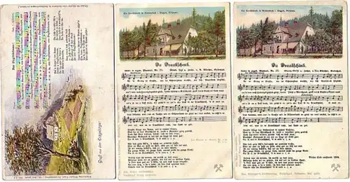 05554/3 Lied Ak Anton Günther usw. um 1920