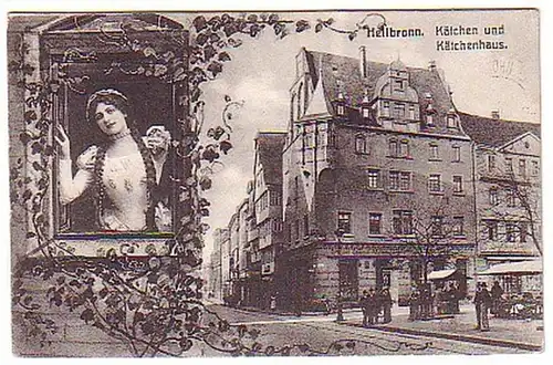 05550 Ak Heilbronn Kätchen und Kätchenhaus 1909