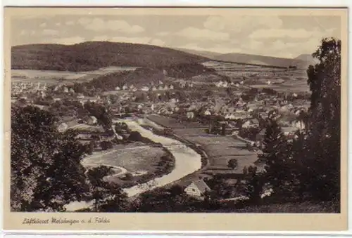 05544 Ak Luftkurort Melsungen an der Fulda 1949