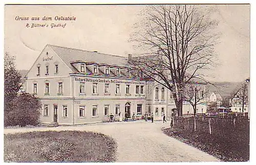 05487 Ak Salutation de l'auberge Oelsatale 1910