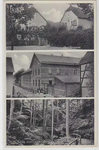 05471 Multi-image Ak Waldeck Porte-fenêtres, auberge, etc. vers 1920