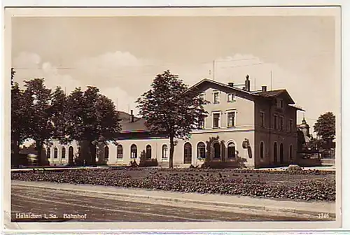 05453 Ak Hainichen en Saxe Gare ferroviaire 1939