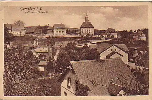 05436 Feldpost Ak Gornsdorf I.E. District intermédiaire 1917