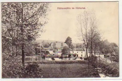 05405 Ak Hüttermühle im Hüttertal 1911